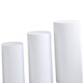 thumbnail image 4 of Kuntesetty 5Pcs Cylinder Plinth Stand Covers Soft for Holidays Birthday Banquet White, 4 of 9