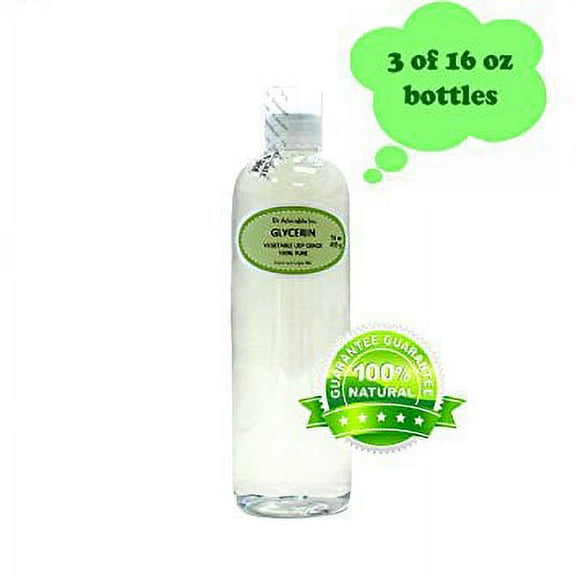 Dr Adorable - 48 oz - Glycerine / Glycerin - 100% Pure Premium Vegetable Usp Grade (3 of 16 oz)