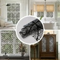 thumbnail image 5 of DKTIE 35.4" x 78.7" Black Glazed Pattern Fine Matte Window Film, Electrostatic Adsorption Installation Tool for Installation, Can Block Sunlight, Keep Heat and Protect from Ultraviolet rays., 5 of 10