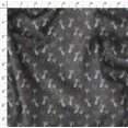 thumbnail image 4 of Soimoi Gray Heavy Canvas Fabric Bottle vase & clematis Floral Printed Craft Fabric by the Yard 58 Inch Wide, 4 of 5