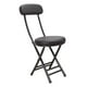 thumbnail image 5 of Silla plegable de campamento plegable acolchado para jardinería de picnic patio trasero Negro, 5 of 8