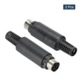 thumbnail image 3 of Pack of 2 S Video DIN Mini Male Socket 4 Pin Signal Transmission, 3 of 4