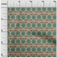 thumbnail image 1 of oneOone Cotton Flex Fabric Floral & Paisley Block Print Fabric By The Yard 40 Inch Wide, 1 of 4