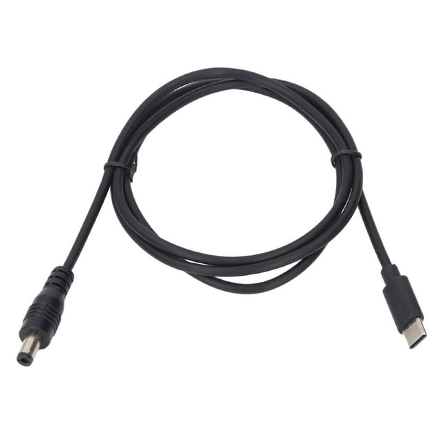 DC Power Cable, 5.5x2.1mm USB Type C to DC 20V Power Supply Extension Cord for Mini Rectangular Satellite, Multipurpose for 100W PD Power Charger, Laptop, Display