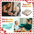 thumbnail image 2 of Best Gifts for Mom Birthday Christmas, Wrap Mom in Cozy Love, I Love You Blanket to Mom Gifts from Daughter Son, Blanket for Mom 50 "x60, 2 of 5