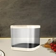 thumbnail image 1 of Contenedor de arroz, gran capacidad, contenedor de caja de granos alimenticios, contenedor de almacenamiento de arroz para nueces de cereales , beige beige normal, 1 of 10