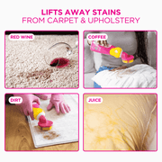 The Pink Stuff Carpet & Upholstery Stain Remover with Scrubber, 16.9 fl oz