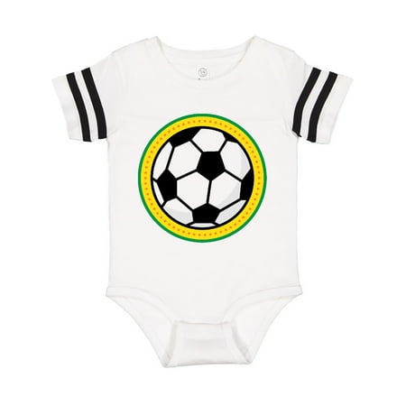 

Inktastic Soccer Ball Sports Gift Gift Baby Boy or Baby Girl Bodysuit