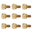 thumbnail image 3 of Flat Knurled Thumb Screw, Rust Proof Knurling Head Screw With High Performance For Installer For Construction M5 X 10mm, 3 of 8