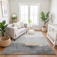 thumbnail image 7 of Addison Rugs Mayfield Premium Machine Washable Transitional Modern Gold Rectangle Rug, 5' x 7'6", 7 of 7