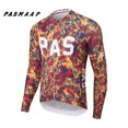 thumbnail image 2 of 2024 PASMAAP Maillot de ciclismo de manga larga para equipo profesional, ropa para bicicleta de montaña o carretera, maillot de ciclismo para hombre, camisetas transpirables para bicicleta, 2 of 4