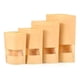 thumbnail image 4 of 100 Bolsa Stand Up Pouch Kraft Ventana Pie Resellable 60gr, 4 of 8