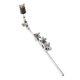 thumbnail image 1 of Multifunctional Drum Stand Clamps Adjustable Stable Support 1pc Silver, 1 of 5