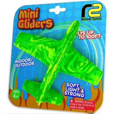 Airplane Toy Foam Glider Plane for Kids: Best Outdoor Toys for Boys & Girls All Ages. Safe & Fun Flying Gliders Easy Throwing Styrofoam Air Planes. Yard Games Great Gifts for Age 4 5 6 7 8 9 Y