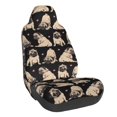 thumbnail image 1 of Wukai French Bulldog Full Set Car Seat Covers with Soft Padding Universal Auto Front Seats Protector and Cushion Mat, 1 of 5