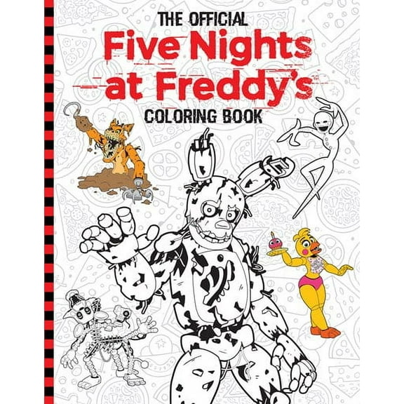 Five Nights at Freddy's Official Coloring Book: an AFK Book (Paperback)