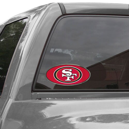 San Francisco 49ers Windshield Decal 