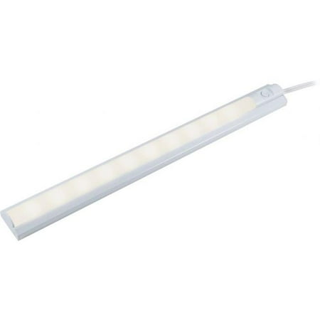 

16 in. Plug-in LED Under Cabinet Light Fixture White