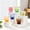 6pc-6color-160ml/5.4oz, variant on CEYAZYE Plastic Drinking Glasses Set of 12, Unbreakable Water Tumbler, Acrylic Plastic Cups, Reusable Drinking Cups for Kitchen Cocktail Picnic Party Juice Whiskey Wine (12pc-clear-160ml/5.4oz)