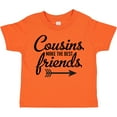 thumbnail image 3 of Inktastic Cousins Make the Best Friends with Arrow Boys or Girls Toddler T-Shirt, 3 of 5