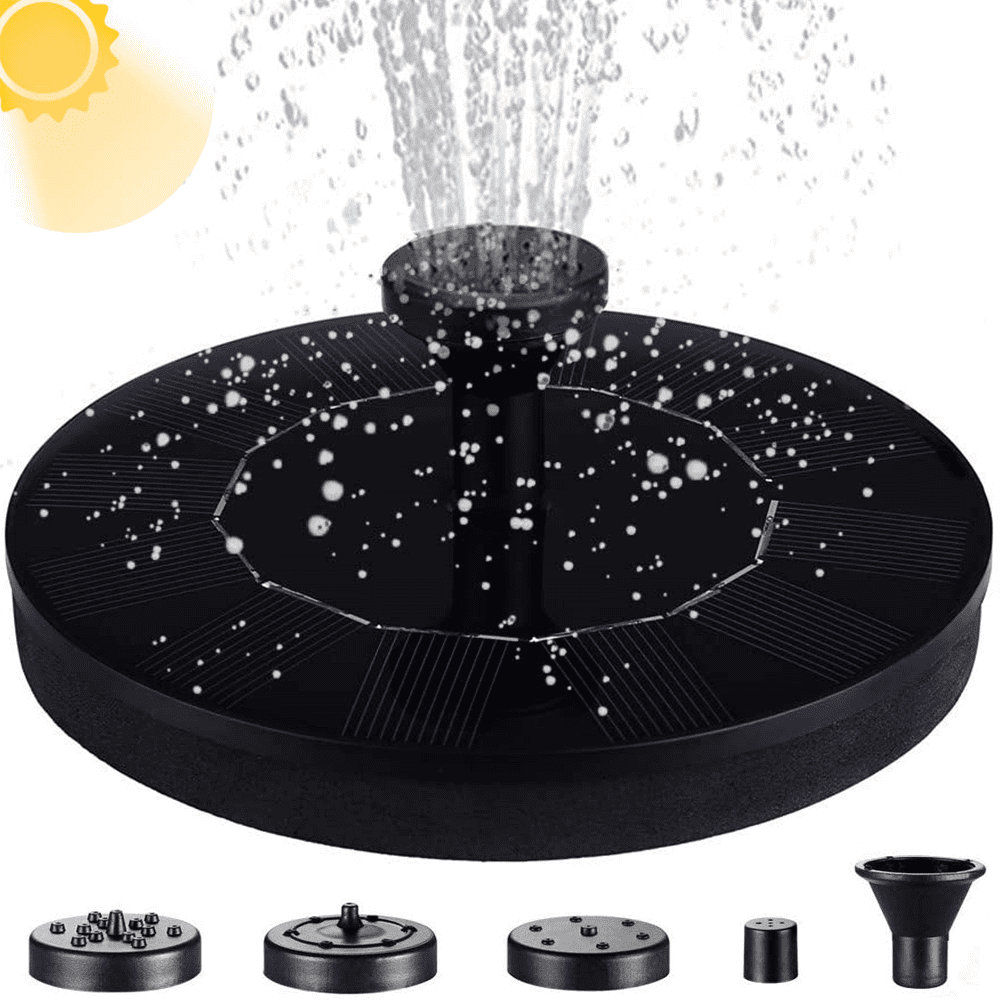 Solar Panel Powered Submersible Floating Fountain Garden Pool Pond Water Pump #G 