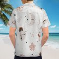 thumbnail image 6 of High Quality Hawaiian Shirts for Men Short Sleeve Aloha Beach Shirt Floral Summer Casual Button Down Shirts Blouses ULE5LH, 6 of 7