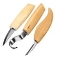 thumbnail image 3 of 3PCS Wood Carving Tool Set Professional Wood Carving Kit Woodworking Tool, 3 of 9