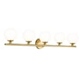 thumbnail image 4 of 1100-5V-MGLD-Z-Lite-Neoma - 5 Light Bath Vanity In Modern Style-7.25 Inches Tall and 38.25 Inches Wide-Modern Gold Finish, 4 of 7