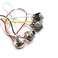 2X Strat Guitar Wiring Harness Prewired 3X 500K Pots 1 Volume 2 Tone