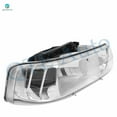 thumbnail image 4 of Headlights Assembly Turn Signal Lamp for 2001 2002 Chevrolet Silverado 3500 8 Cyl Without bulb(s) Headlight Assembly Pair Faros Delanteros, 4 of 7