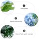 thumbnail image 3 of unbranded 1Ud Ramo Decorativo De Flores De Seda Azul Para En Bodas Y Eventos Sociales, 3 of 6
