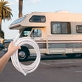 thumbnail image 3 of Phenofice White Flexible Camper Water Hose for Outdoor Rv Accessories with Quick Connect Feature, 3 of 8