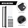 thumbnail image 6 of SEWCHICS Wall Mounted Patch Panel 24 Port Patch Panel Plastic Rust-proof 1Pack, 6 of 8