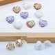 thumbnail image 4 of 2 piezas de cuentas para pendientes, bricolaje, manualidades, corazón, lentejuelas, pendientes, fabricación de joyas, accesorio de decoración Ropa, zapatos y accesorios Miscelánea Vistoso Minnieouse AP015729-02, 4 of 6