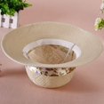 thumbnail image 4 of AURORA TRADE Sun Straw Hats for Women Foldable Floppy Beach Summer Hat Wide Brim Bowknot Lace, 4 of 5
