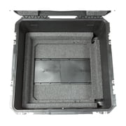 SKB Cases Seres Case Wth Removeable 10U Alumnum Shallow Rack Cage, Tsa Locks, Wheels