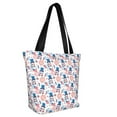 thumbnail image 2 of Fotbe American Gnomes Pattern Beach Tote,Shoulder Handbag,Spacious Tote Bag,Lightweight Travel Bag,Versatile Shopping Bag, 2 of 9