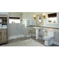 thumbnail image 6 of American Standard 0900.001 Estate 24" Pedestal Bathroom Sink Only - White, 6 of 7
