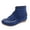 Blue, variant on Boho Non Slip Shoes, Womens Fringe Boots, Studded Ankle Booties, Suede Moccasin Boots, Women Fringe Ankle Boots Spiked Studded Suede Moccasin Booties Flat Non Slip Warm Winter Shoes, Blue 5.5