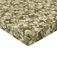 thumbnail image 2 of Ambesonne Camouflage Fitted Sheet, Faded Colors Classic, Twin XL Size, Khaki Olive Green, 2 of 3
