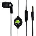 thumbnail image 4 of Headphone Retractable Mono Earphone for OnePlus Nord N300 5G/N20 5G Phones - 3.5mm w Mic Headset Handsfree Earbud Earpiece Compatible With OnePlus Nord N300 5G/N20 5G, 4 of 10
