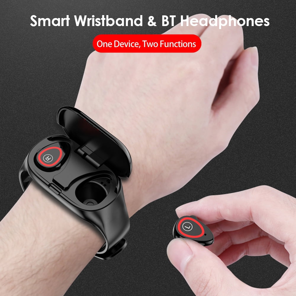 smart bracelet with tws earbuds