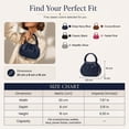 thumbnail image 3 of ZhangC Mini Ruched Puffy Clutch Handbag for Women, 7.9 Inch Small Zipper Wallet Crossbody Purse with Round Top Handle, Casual Evening Phone Card Bag, Shopping and Daily Use, Silver, 3 of 6