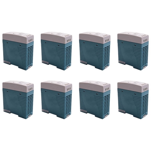 8X MDR-60 24V 60W Din Rail Power Supply Ac-DC Driver Voltage Regulator Power Suply 110V 220V
