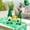 A, variant on Dvkptbk St Patricks Day St. Patrick's Day Gnome Decoration Green Spring Doll Irish Dwarf Decorations Home Gift Table Ornaments Green Gnomes Decor St Patricks Day Decorations