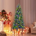 thumbnail image 4 of Costway 6 FT Artificial Xmas Tree with 721 PE PVC Branch Tips & Folding Metal Stand, 4 of 10