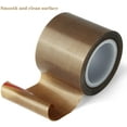 thumbnail image 5 of LinenLoon Ruban Téflon/adhésif PTFe pour Machine de Scellage sous Vide. Scelleuses à Main et à Impulsion (1 Pouce x 33 Pieds), 5 of 5