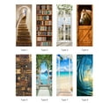 thumbnail image 3 of 3D Door Mural Door Sticker Removable Self Adhesive Wall Decal Removable Vinyl Door Art Decor, 3 of 8