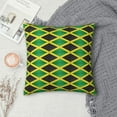 thumbnail image 7 of Jamaica Printed Decorative Square Throw Pillow Cover 18"x18", 7 of 7