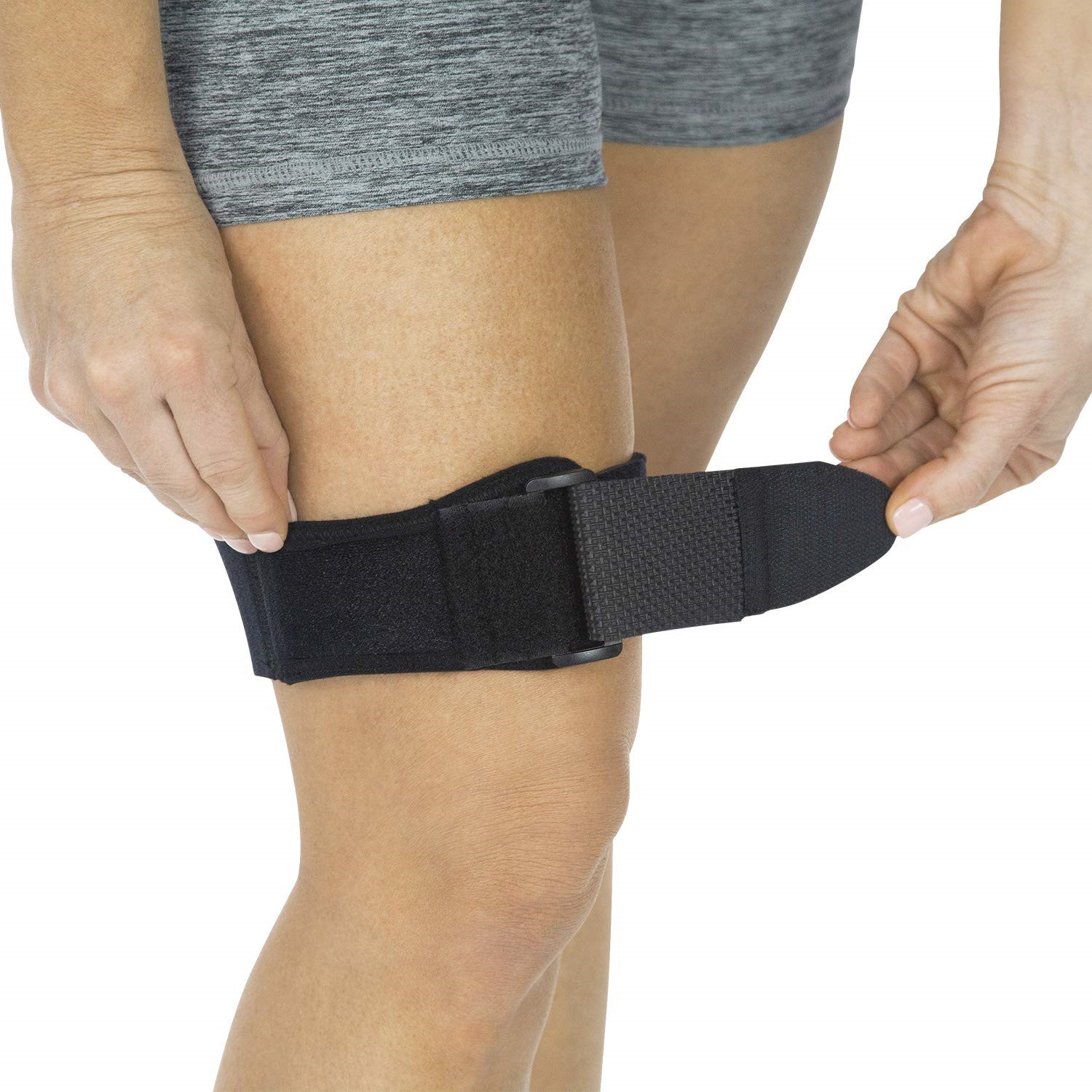 CEMGYIUK IT Band Compression Strap with Neoprene Brace for Outside Knee